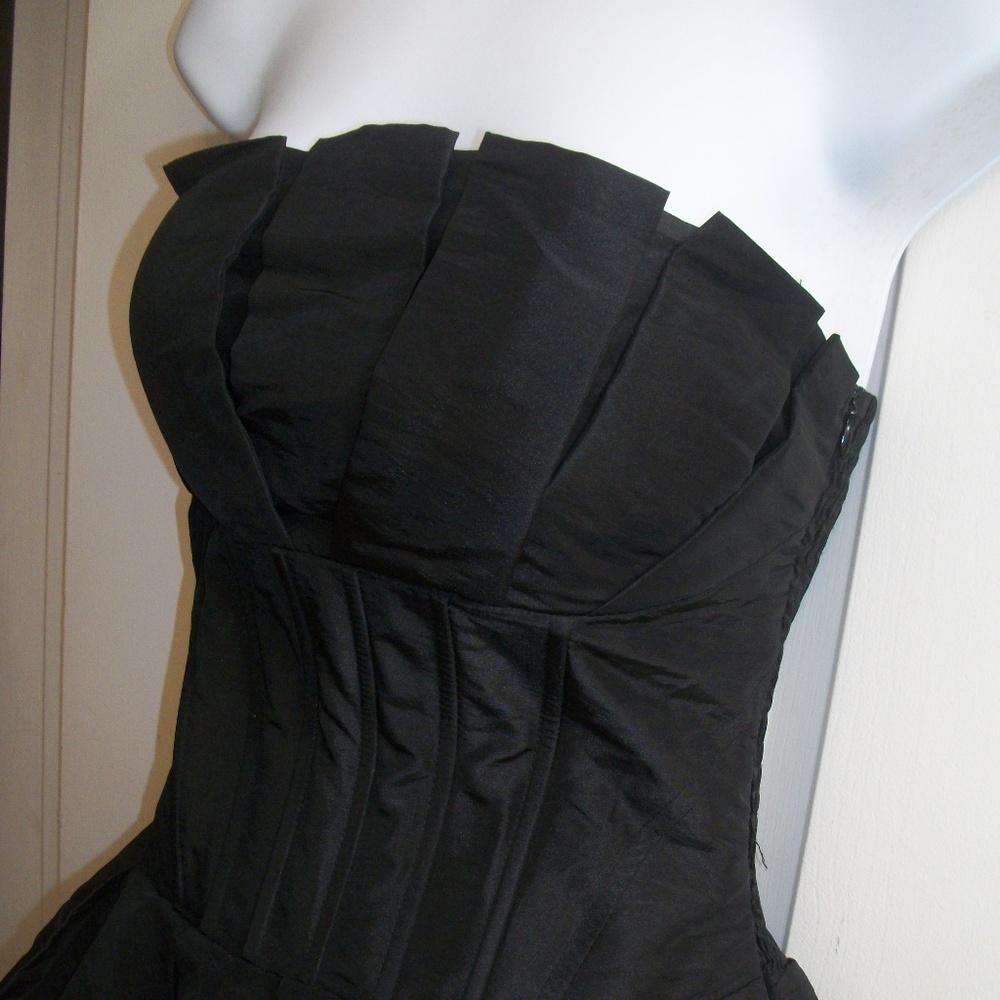 Black Sleevless Party Dress Small NWT - Picture 2 of 4